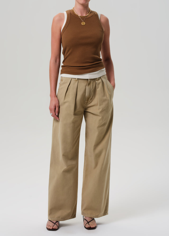 TEES/TANKS Isabel Rib Tank in Manuka Citizens of Humanity