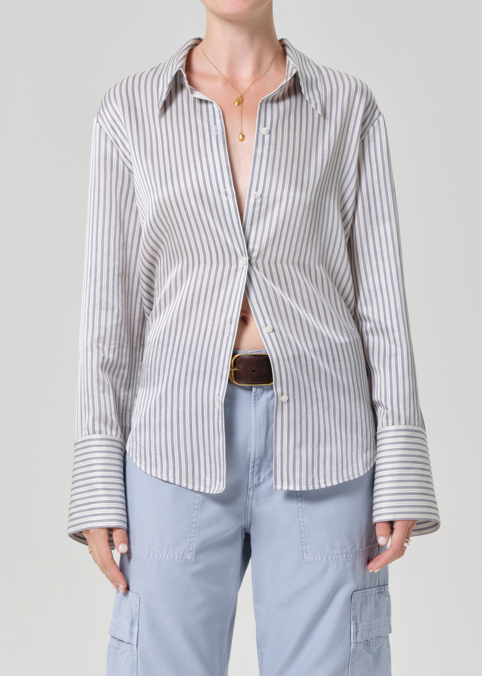 BLOUSES/SHIRTS/TOPS Camilia Shirt in Miranda Stripe Citizens of Humanity