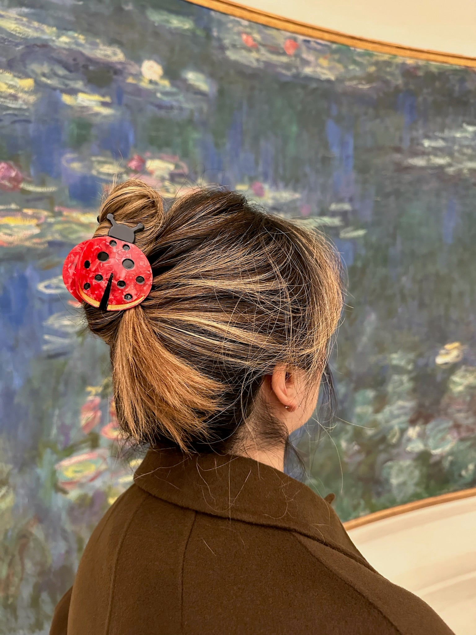 ACCESSORIES Ladybug Claw Clip Solar Eclipse