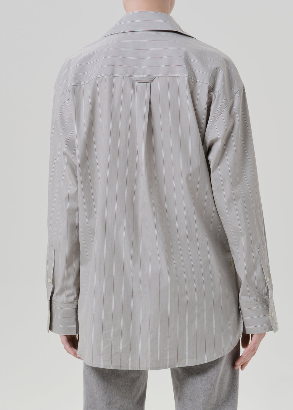 BLOUSES/SHIRTS/TOPS Thea Boyfriend Shirt in Marseille Stripe Citizens of Humanity