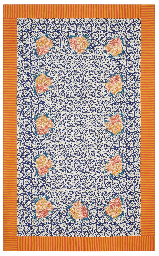 TABLETOP Arabesque Corolla Rectangular Tablecloth LISA CORTI