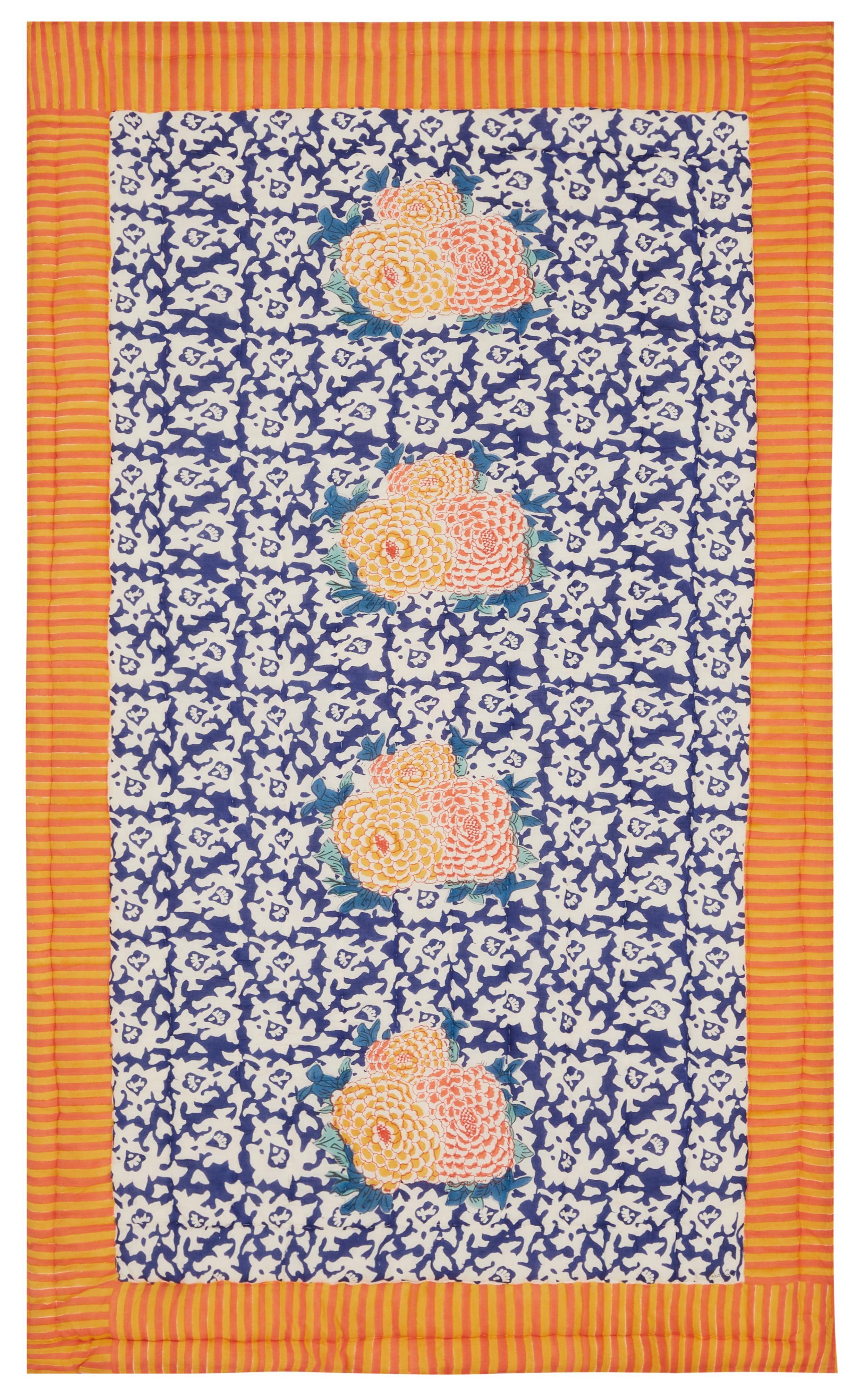 HOME DECOR ARABESQUE COROLLA QUILT LISA CORTI