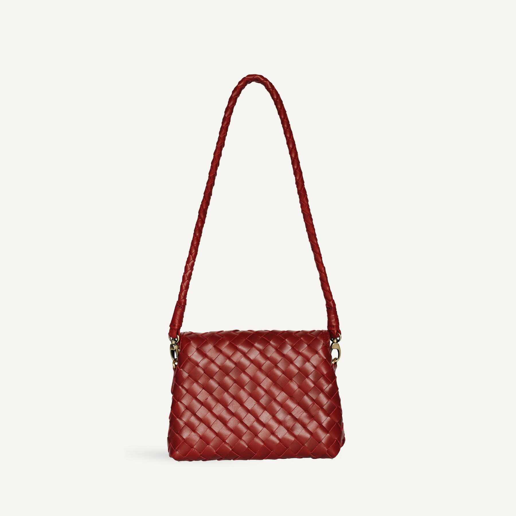 HANDBAGS MINI MADELEINE HANDBAG IN ROUGE Bembien
