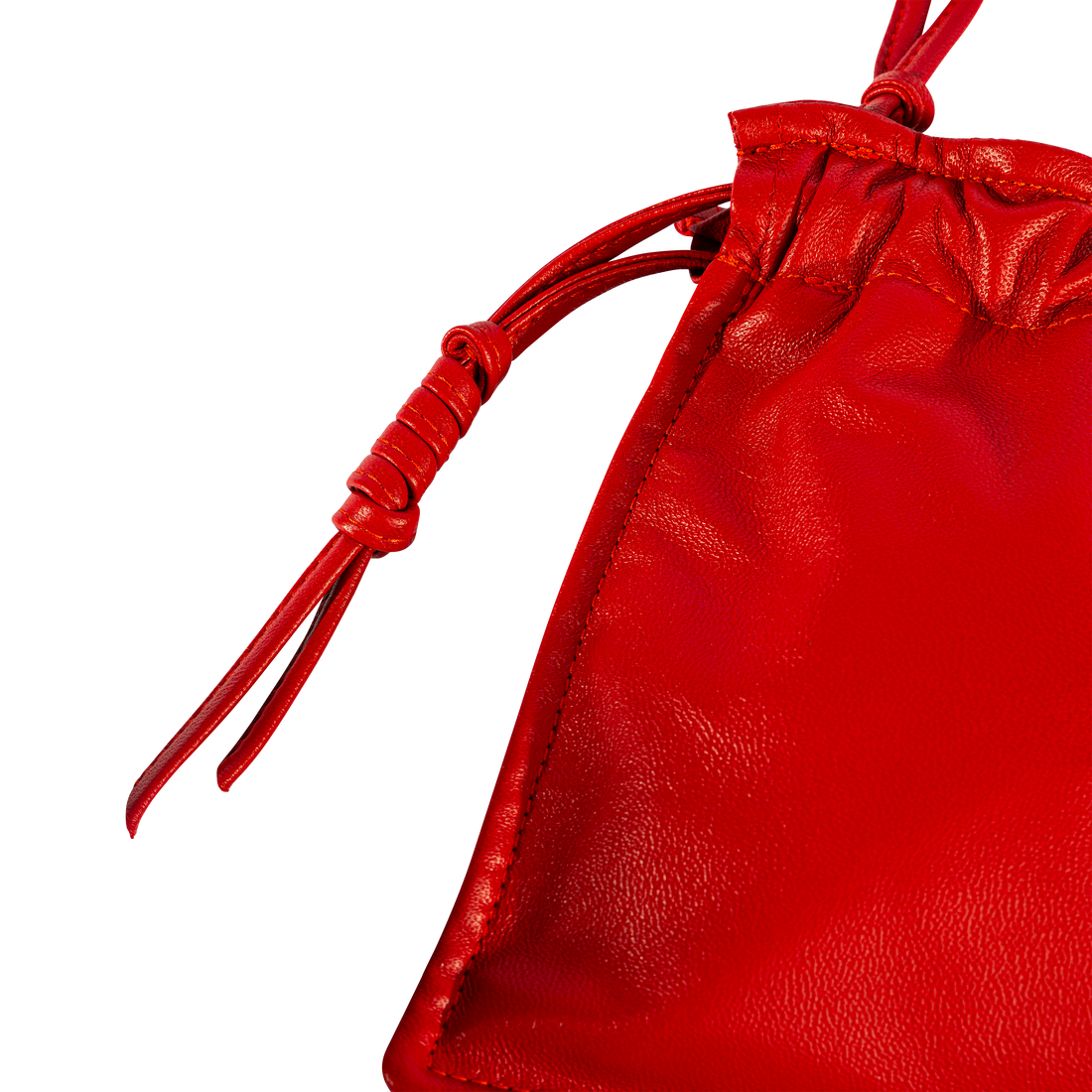 HANDBAGS Mini Bowie Handbag in Tomato Lemiz