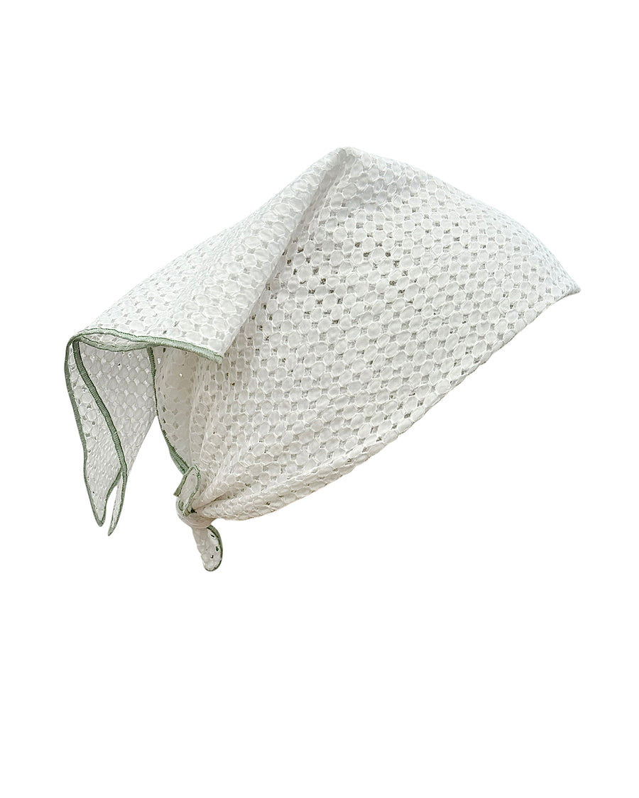 ACCESSORIES Audrey Scarf in Cloud Bubble Eyelet The Little Project