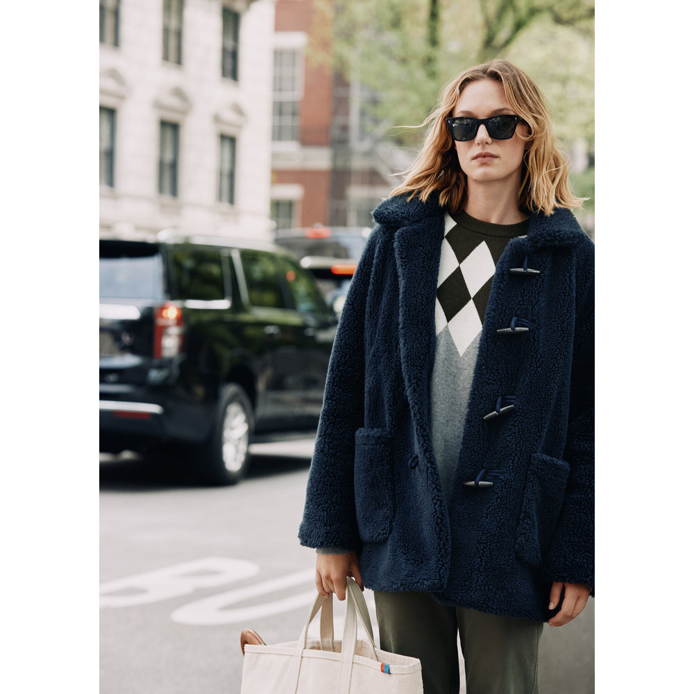 COATS/JACKET Brooks Coat in Navy Kule