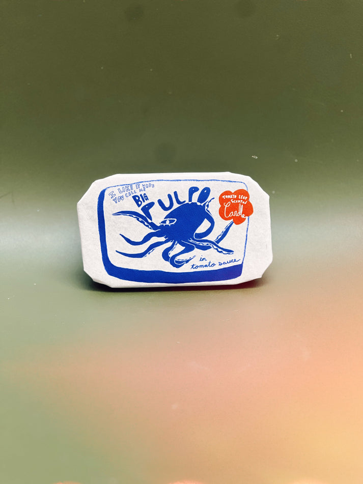 CANDLES/HOME FRAGRANCE Tinned Fish Candle in Tomato TINNED CANDLE