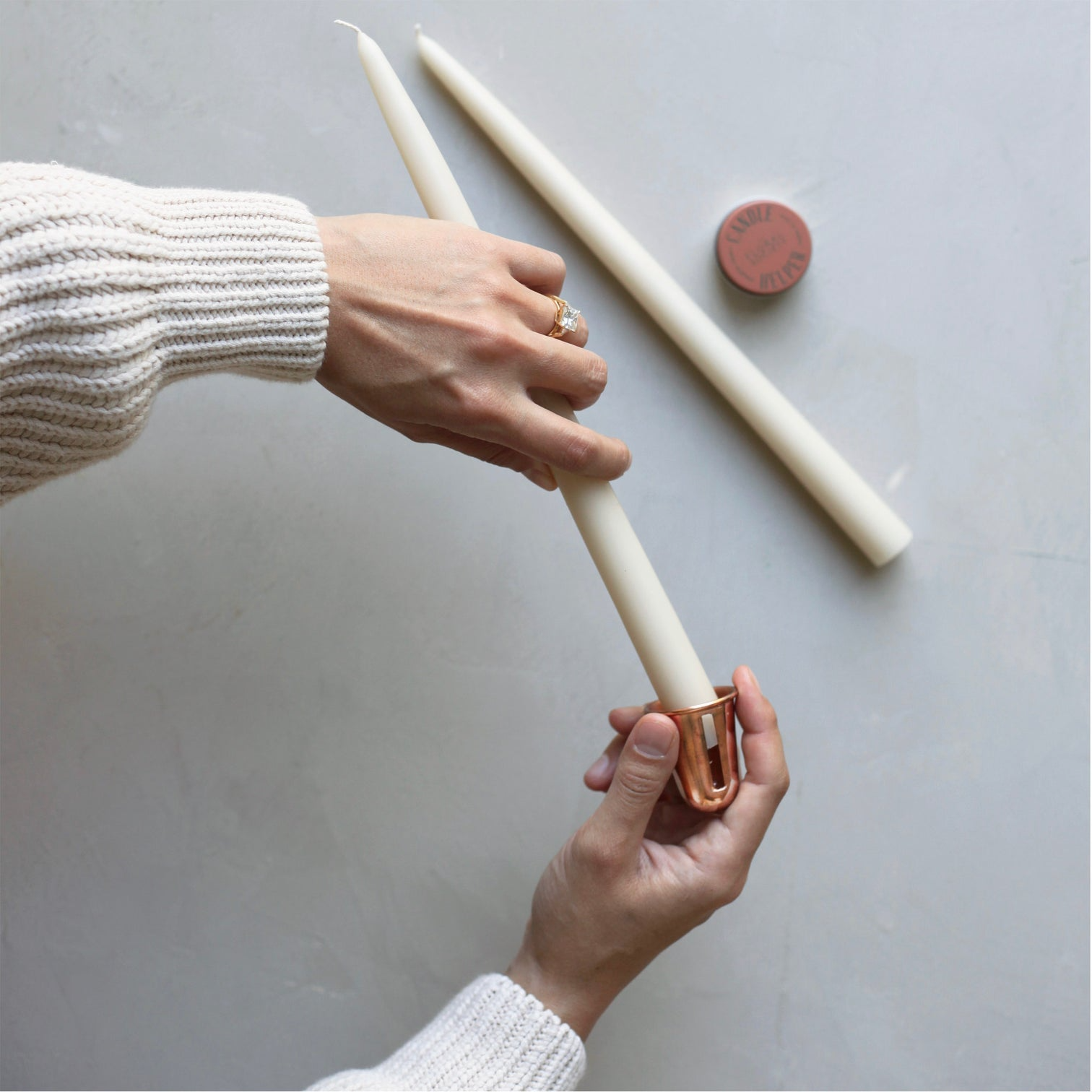 Home The Floral Society Copper Candle Sharpener The Floral Society