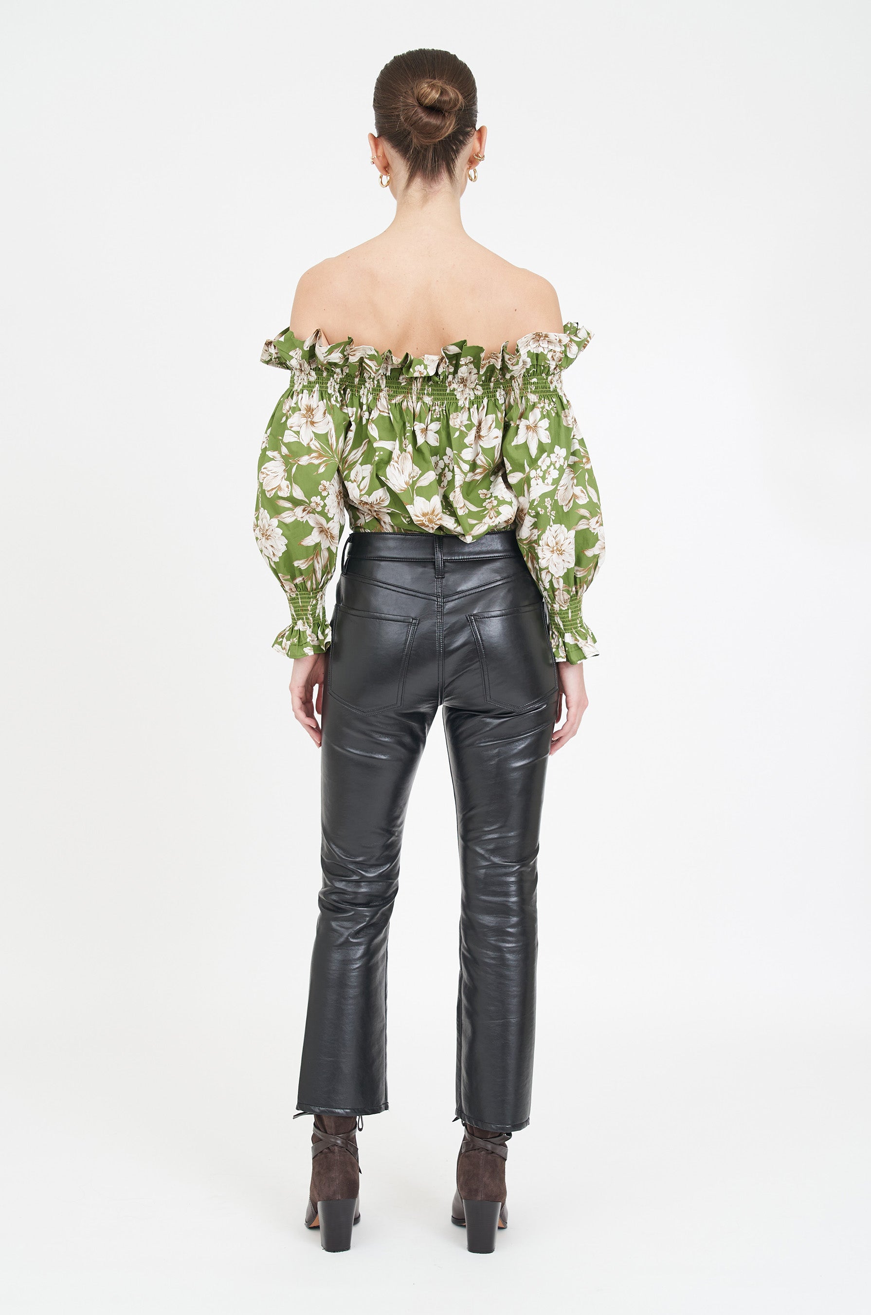 Tops Christy Lynn Regina Top in Green Magnolia Christy Lynn