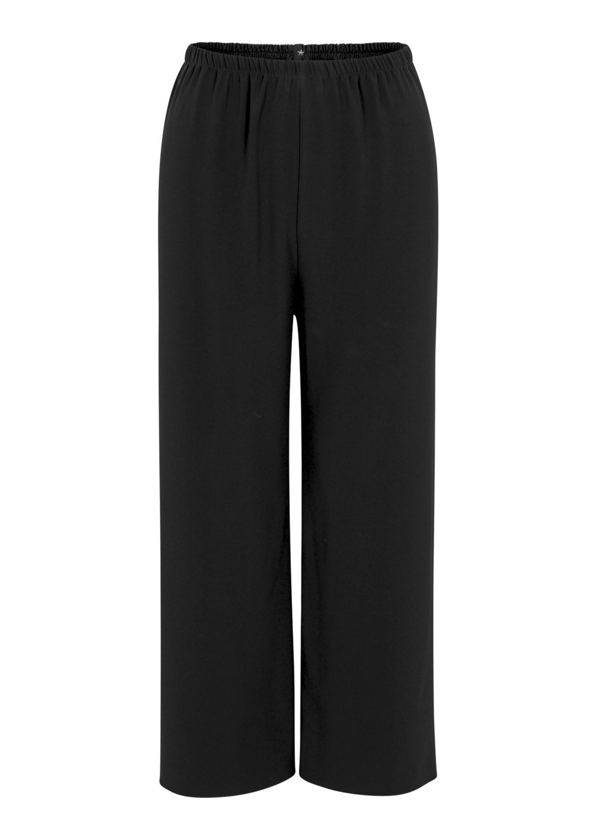 PANTS/SHORTS Cropped Pull-On Pant in Black Peter Cohen