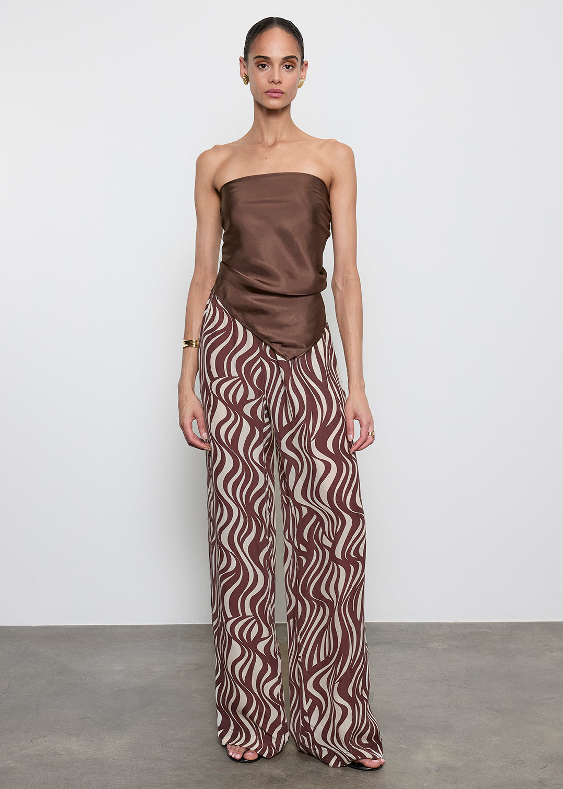 PANTS/SHORTS Resort Pant in Wave Print Enza Costa