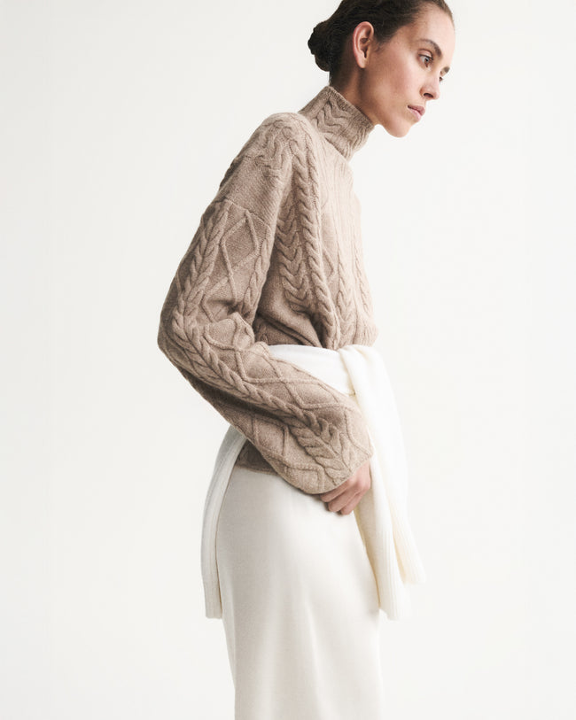 SWEATERS The Fjord Sweater in Sable Nonchi