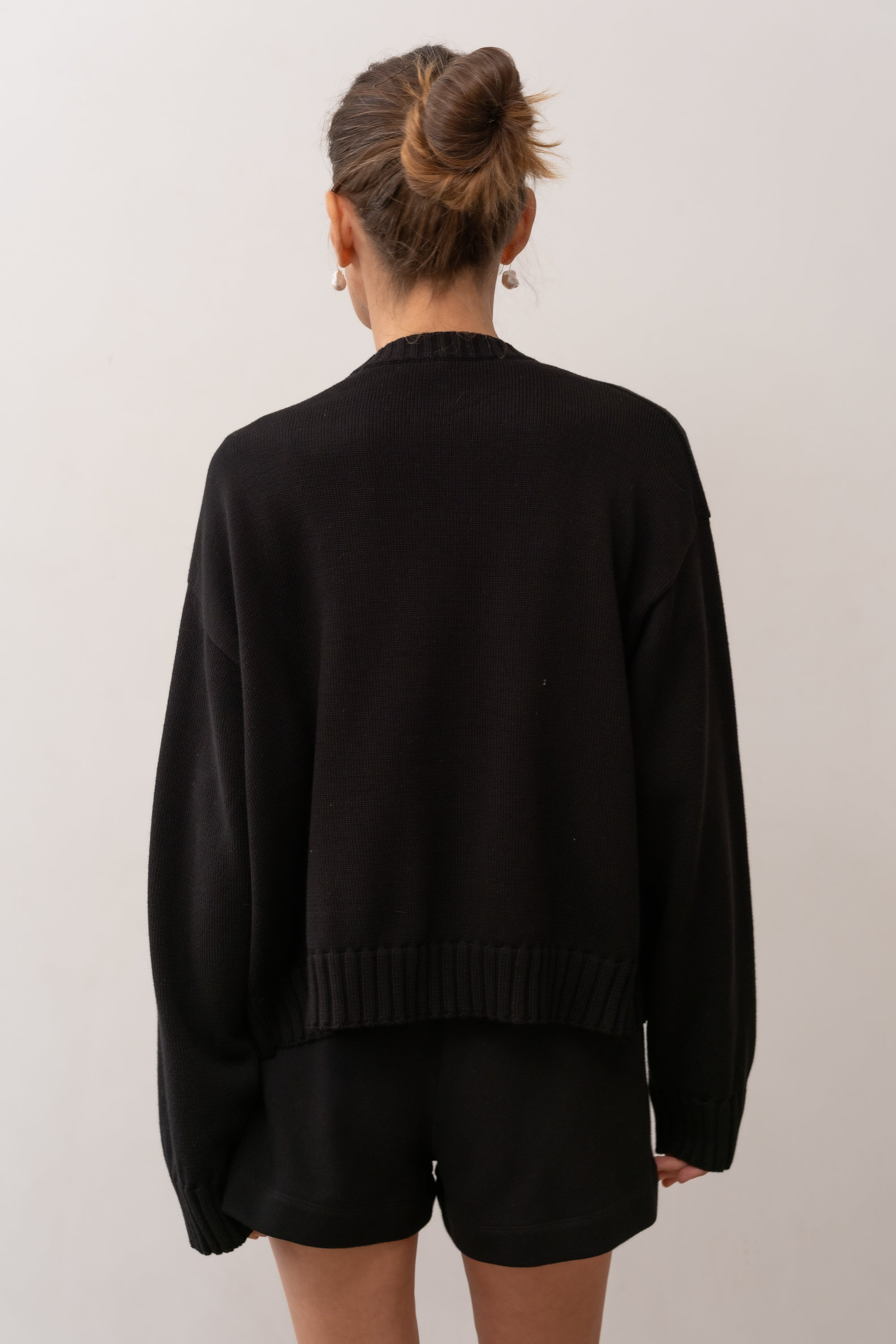 SWEATERS THE COTTON KNIT CARDIGAN Donni