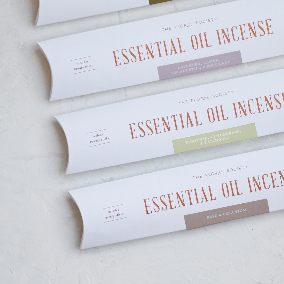 APOTHECARY Essential Oil Incense in Cedar The Floral Society