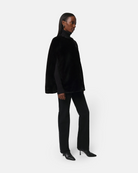 COATS/JACKET Sloane Cape in Noir Apparis