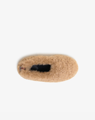 SHOES Magda Bouclette Flat Slipper in Camel Apparis