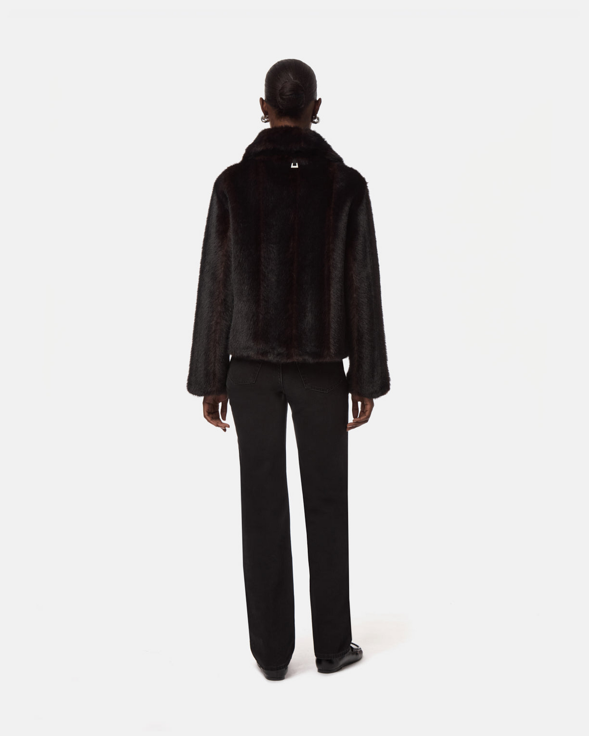 COATS/JACKET Elis Coat in Shaved Noir Mink Apparis