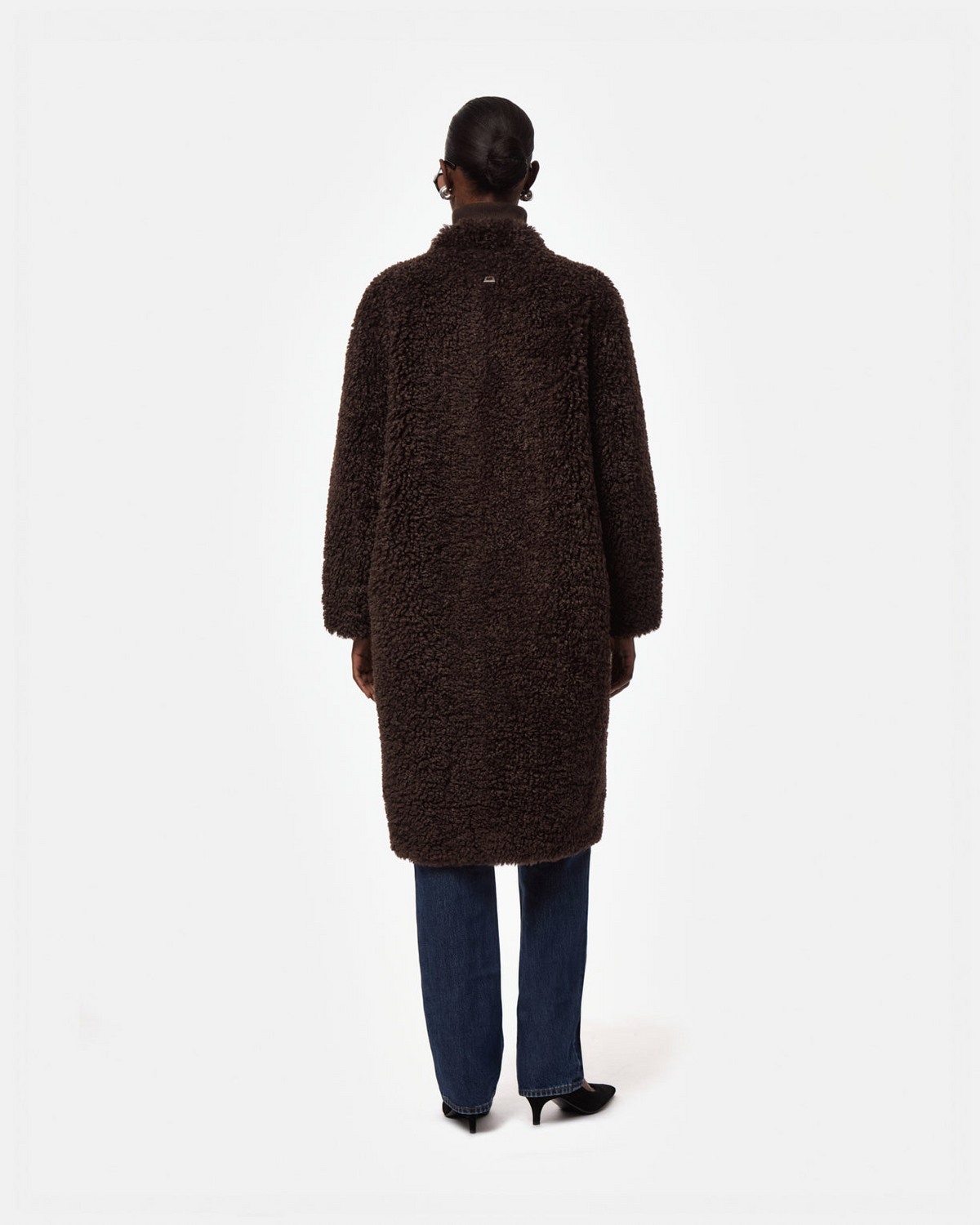 COATS/JACKET Jude Bouclette Coat in Brown Apparis
