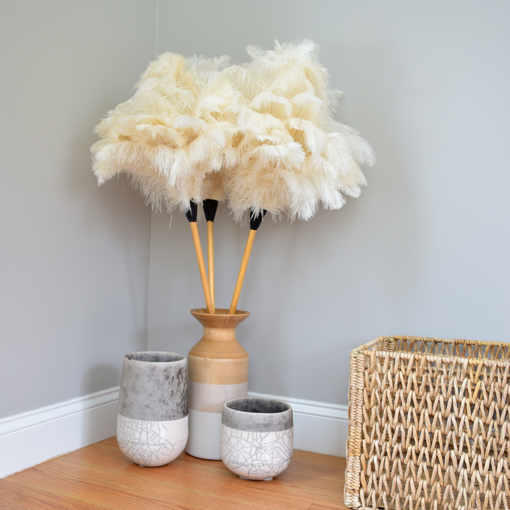 HOME ACCESSORIES Large Feather Duster Earth & Nest