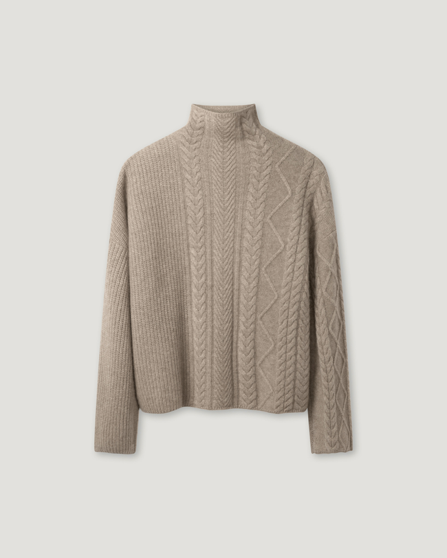 SWEATERS The Fjord Sweater in Sable Nonchi