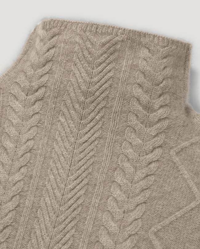 SWEATERS The Fjord Sweater in Sable Nonchi
