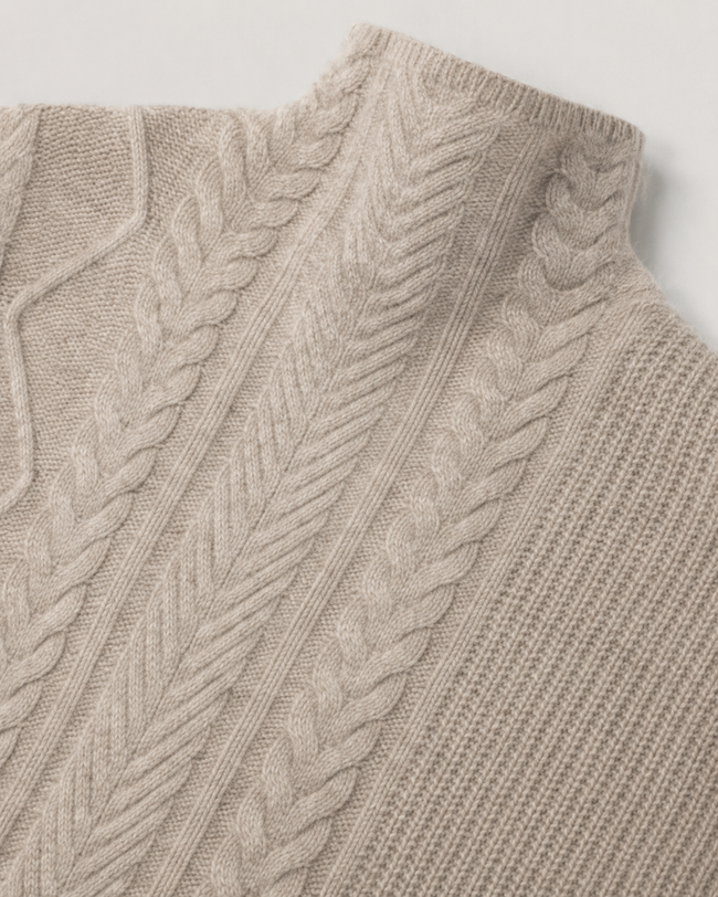 SWEATERS The Fjord Sweater in Sable Nonchi
