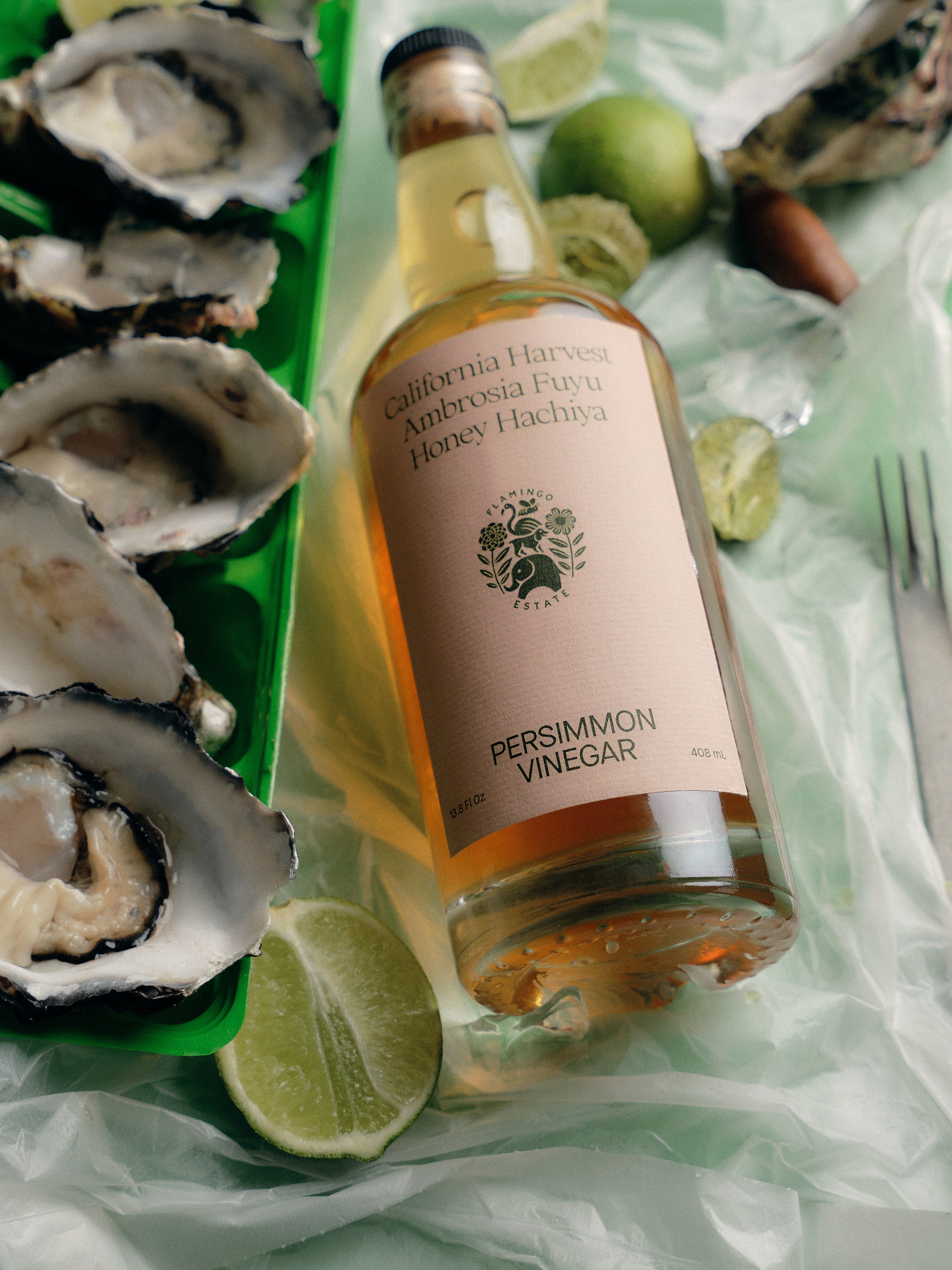 HOME ACCESSORIES CALIFORNIA HARVEST HONEY PERSIMMON VINEGAR Flamingo Estate