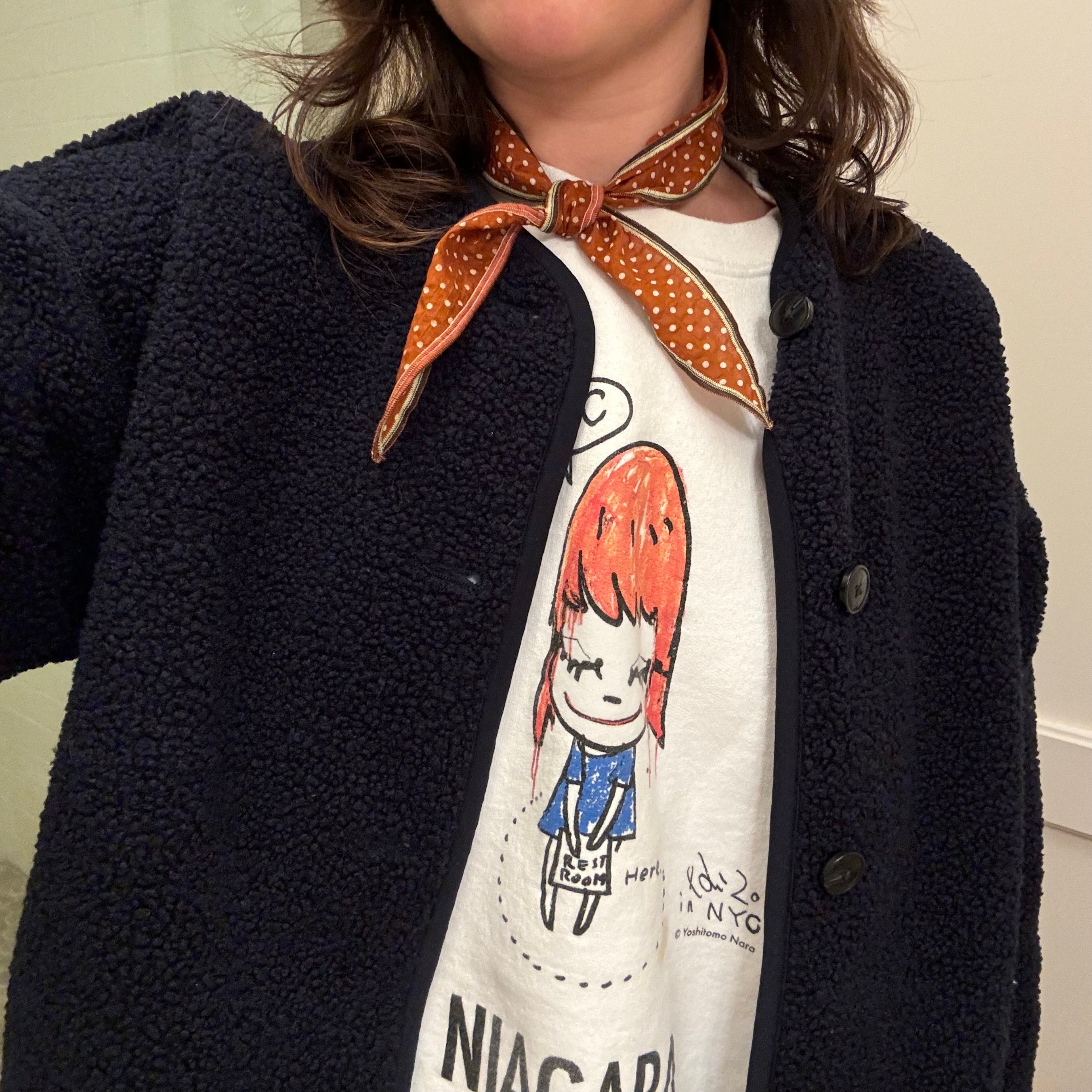 ACCESSORIES Dandy Ascot in Carrot Dot The Little Project