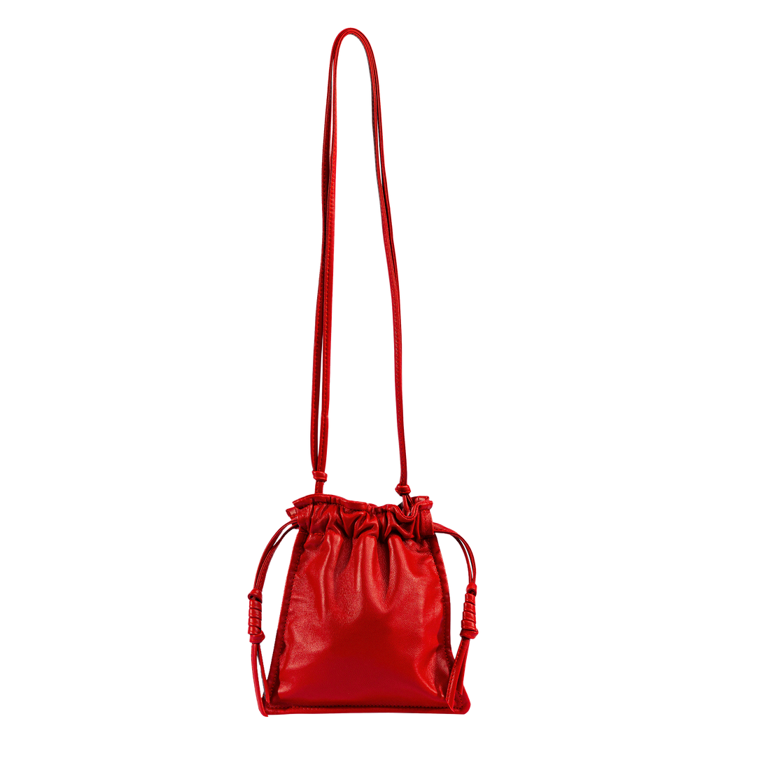 HANDBAGS Mini Bowie Handbag in Tomato Lemiz