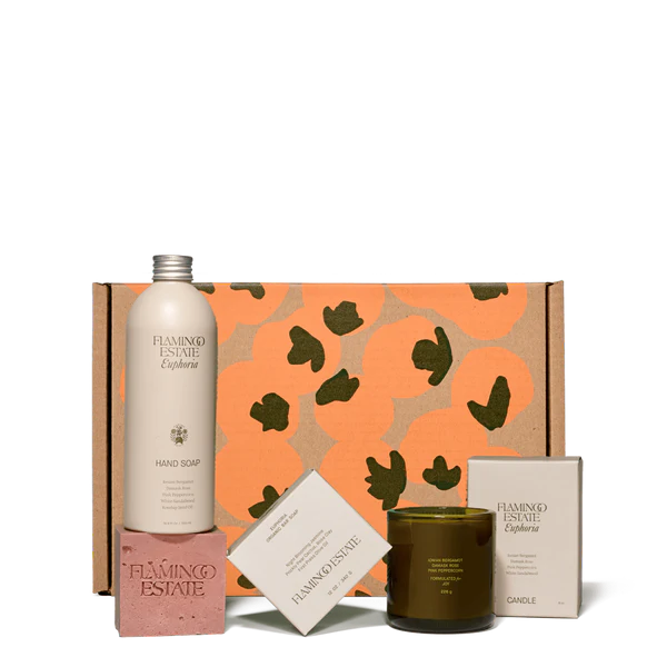 APOTHECARY Jasmine & Rose Bath Set Flamingo Estate