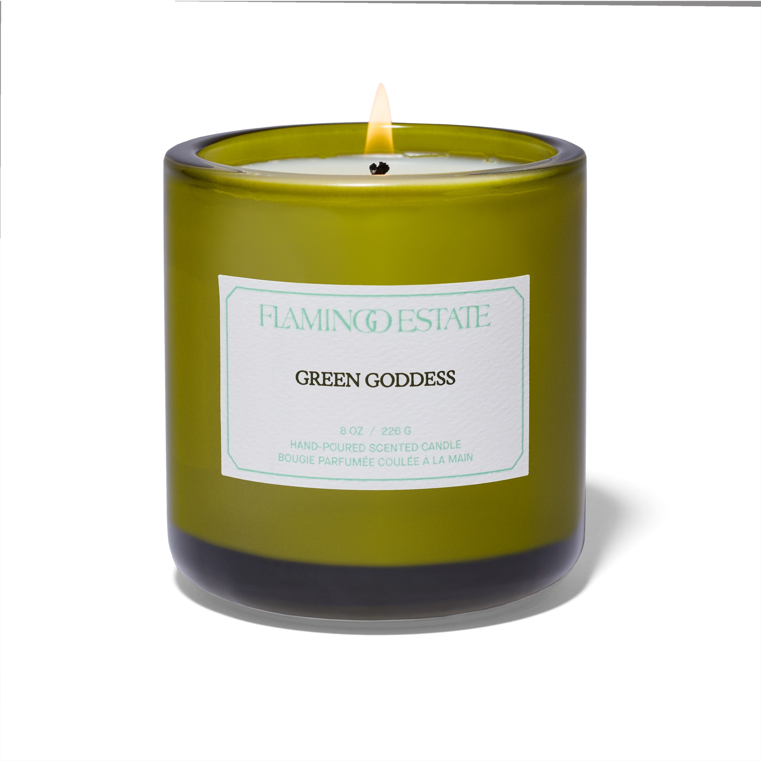 CANDLES/HOME FRAGRANCE Green Goddess Candle Flamingo Estate