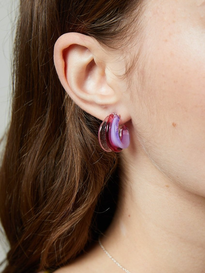 Earrings Keane Layered Hoops Keane