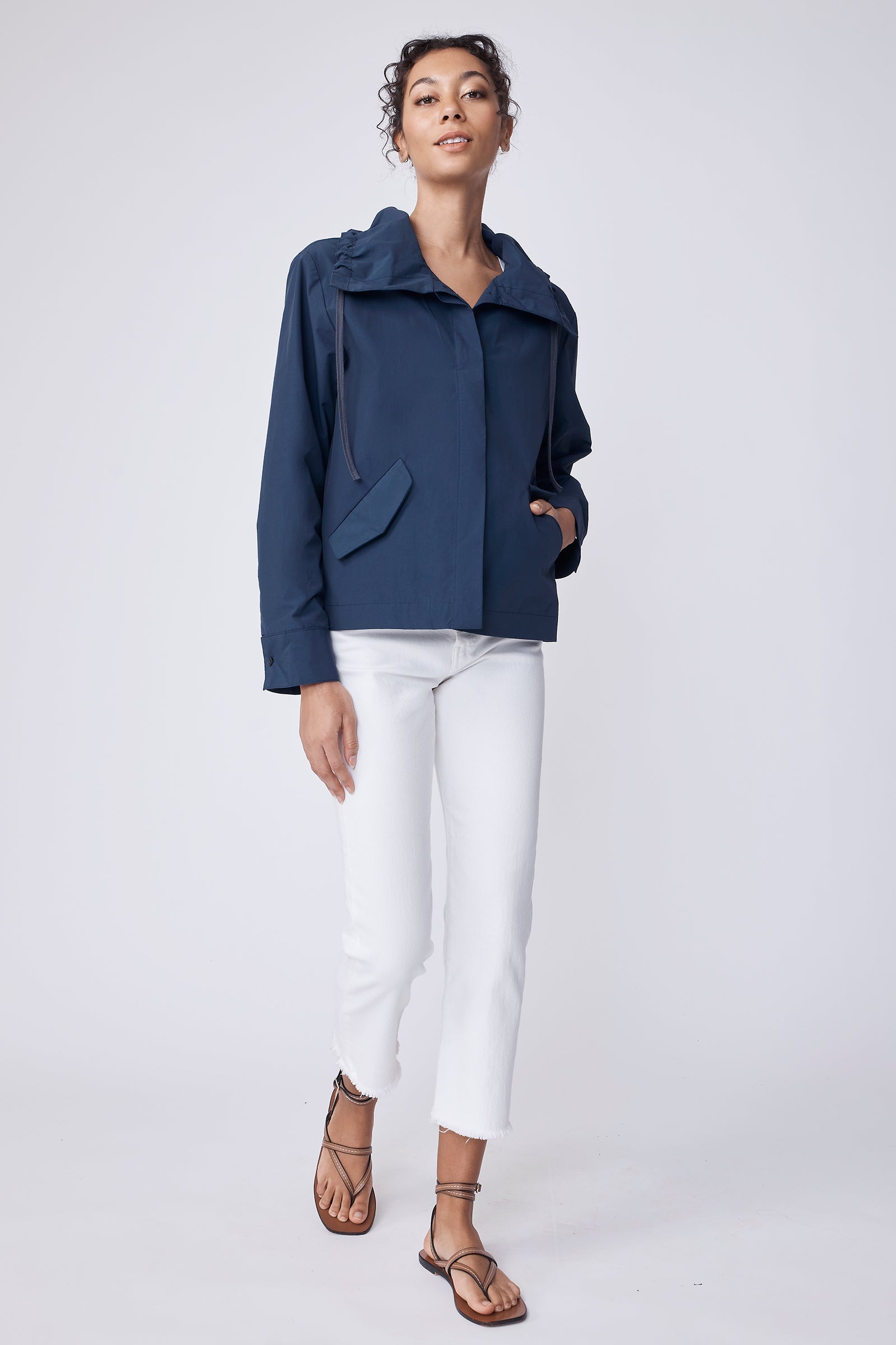 COATS/JACKET Cameron Jacket in Summer Navy Kal Rieman