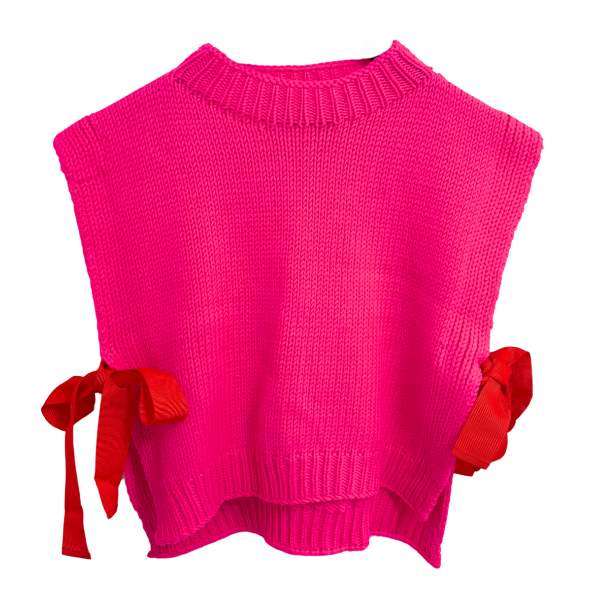 FYS Stitch Knit Vest Charcoal main image 0