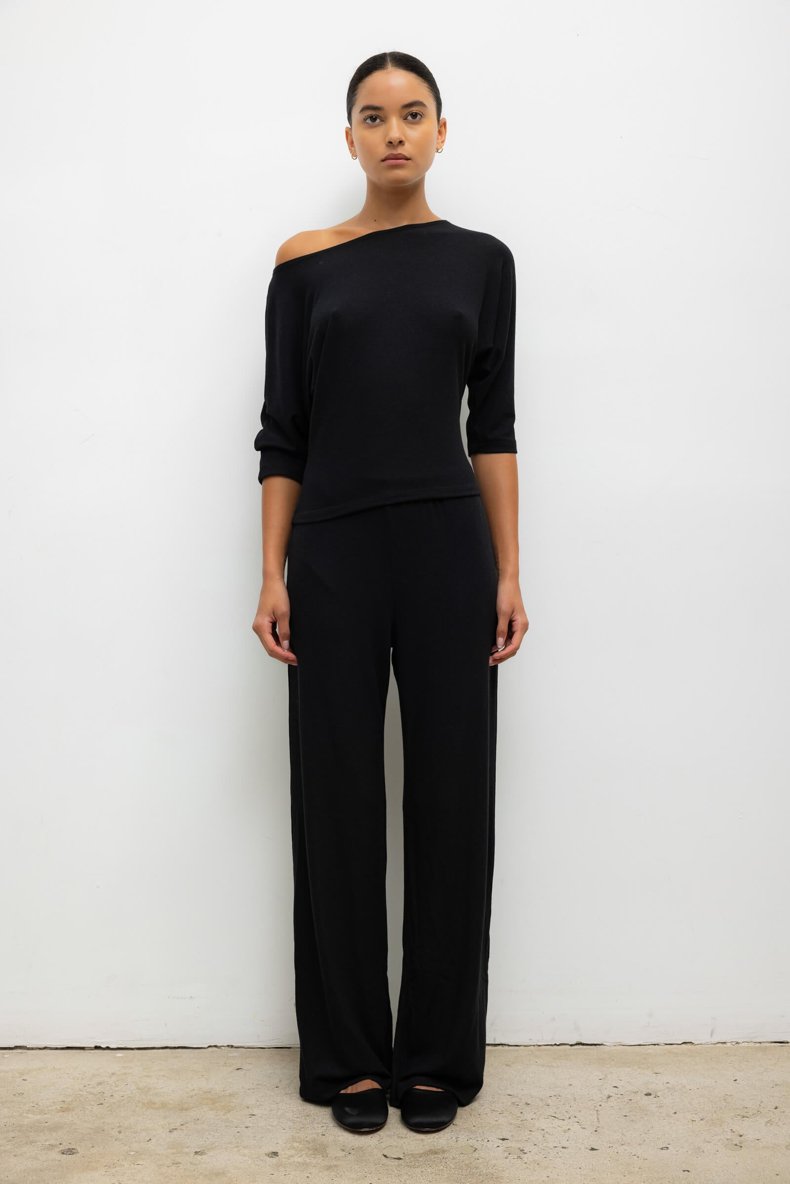 PANTS/SHORTS Lauren Pocket Pant in Black Leset