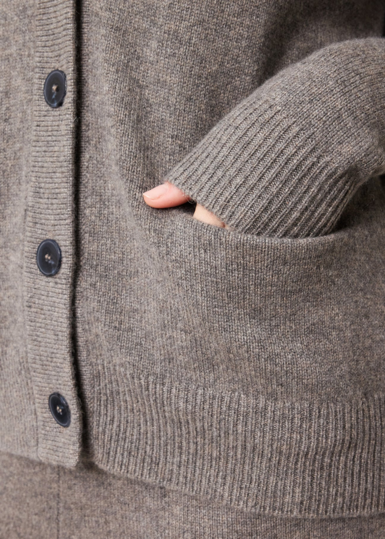 SWEATERS Baez Cardigan in Otter Organic by John Patrick