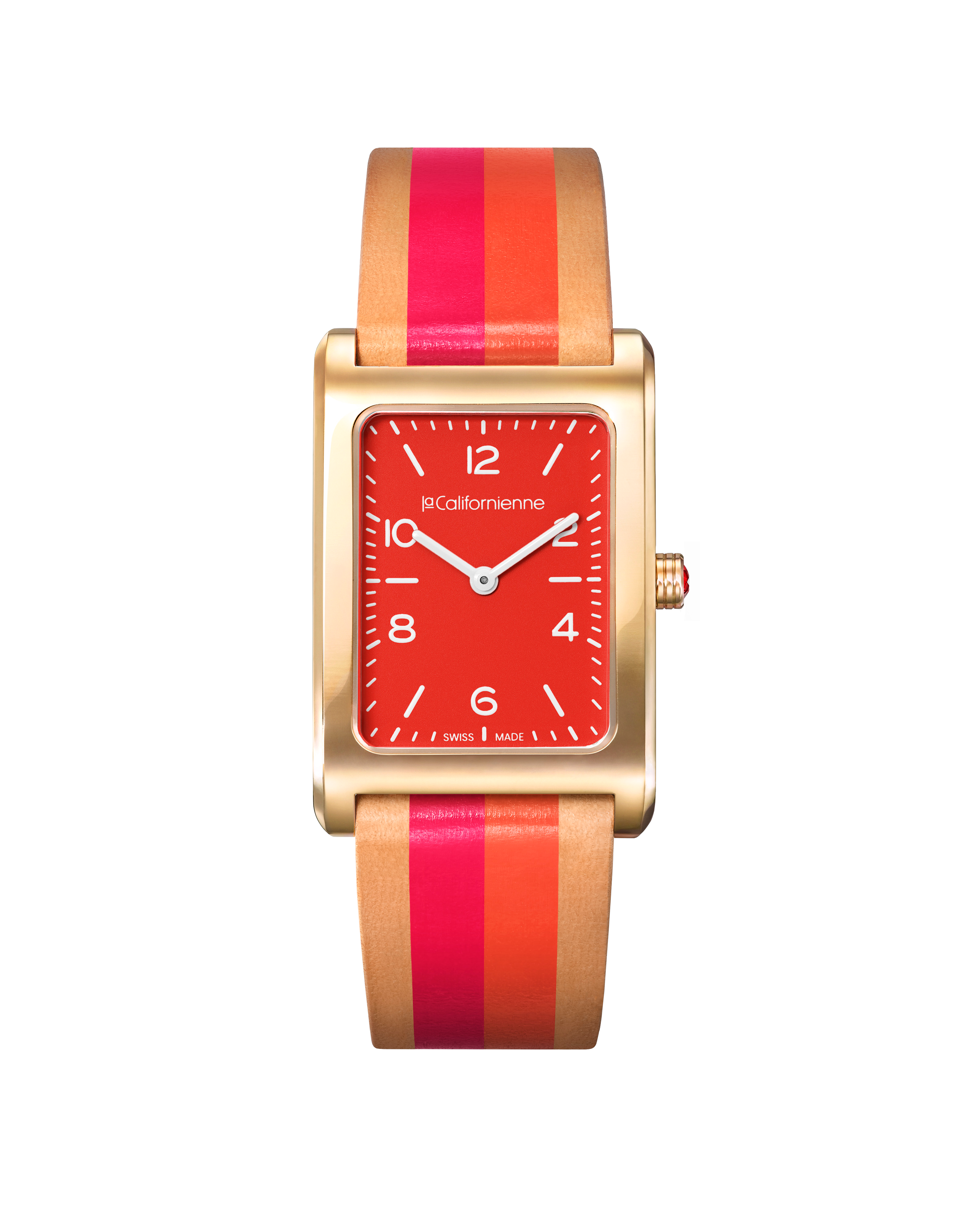 Watches La Californienne Daybreak Watch in Hot Pink and Orange La Californienne