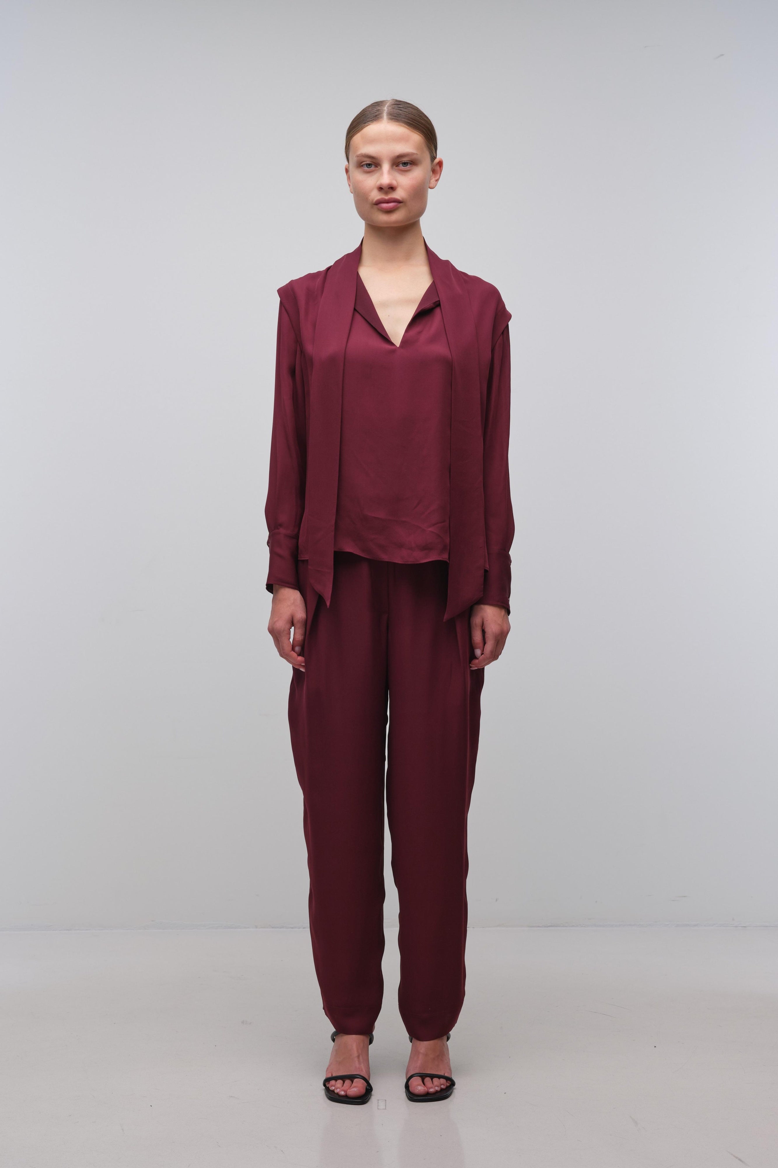 BLOUSES/SHIRTS/TOPS Lillian Top in Fig Simkhai