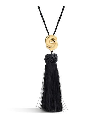 FASHION JEWELRY SOLSTICE KNOT TASSEL NECKLACE Luv Aj