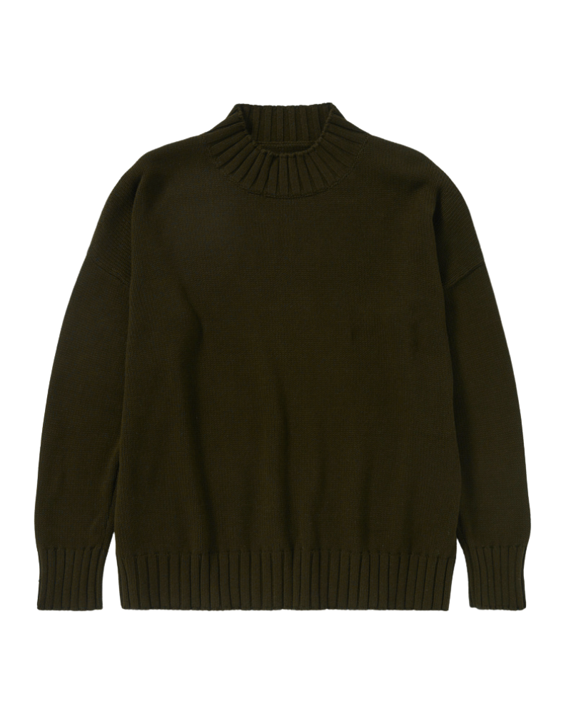 SWEATERS MAGLIA SIENA SWEATER IN BLACK Labo Art
