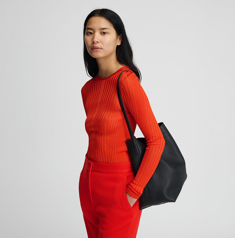 HANDBAGS EVERYDAY CABAS BAG IN BLACK Mansur Gavriel
