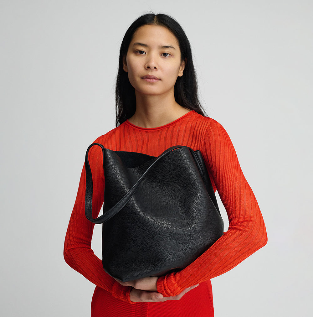 HANDBAGS EVERYDAY CABAS BAG IN BLACK Mansur Gavriel