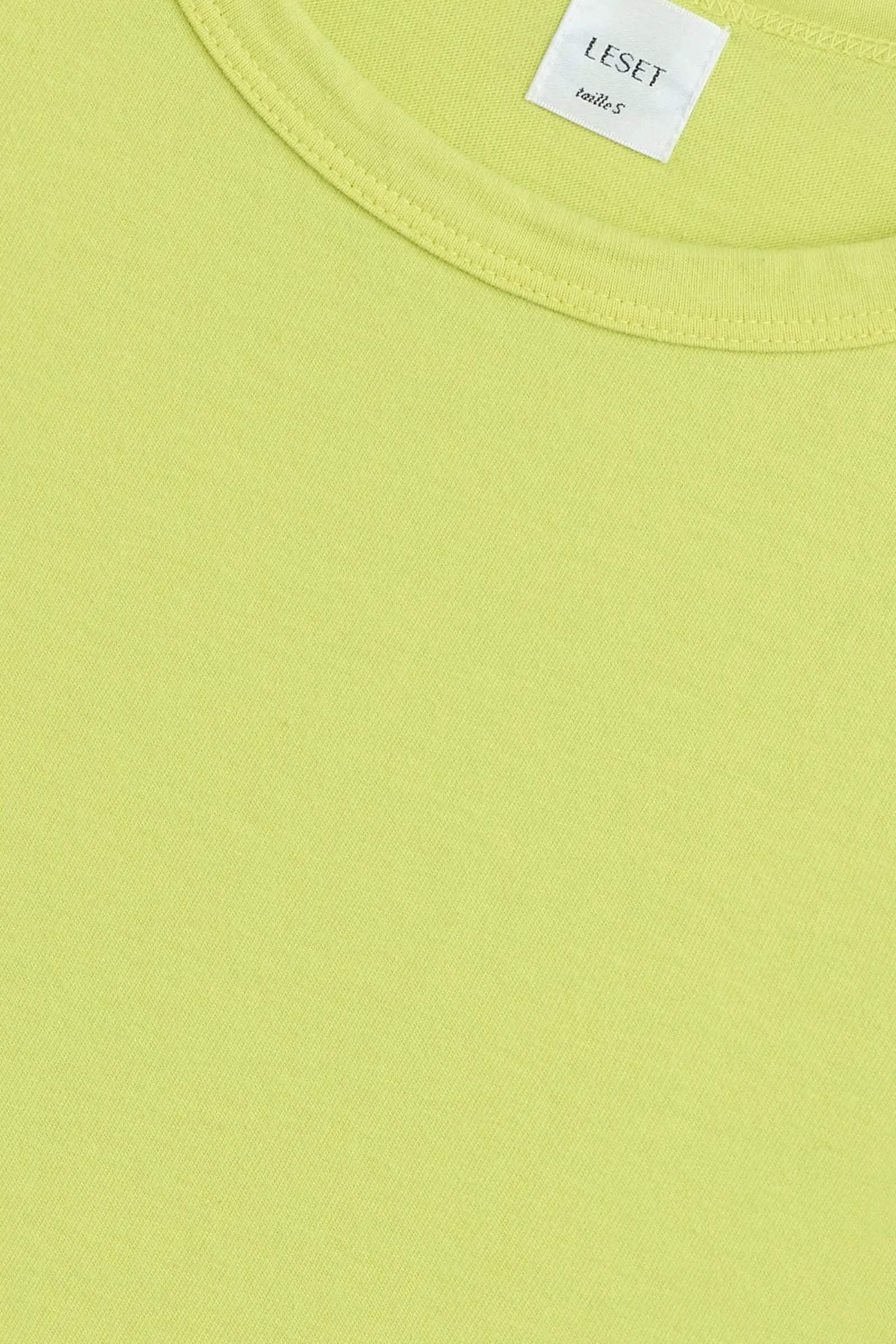 TEES/TANKS The Margo Tee in Chartreuse Leset