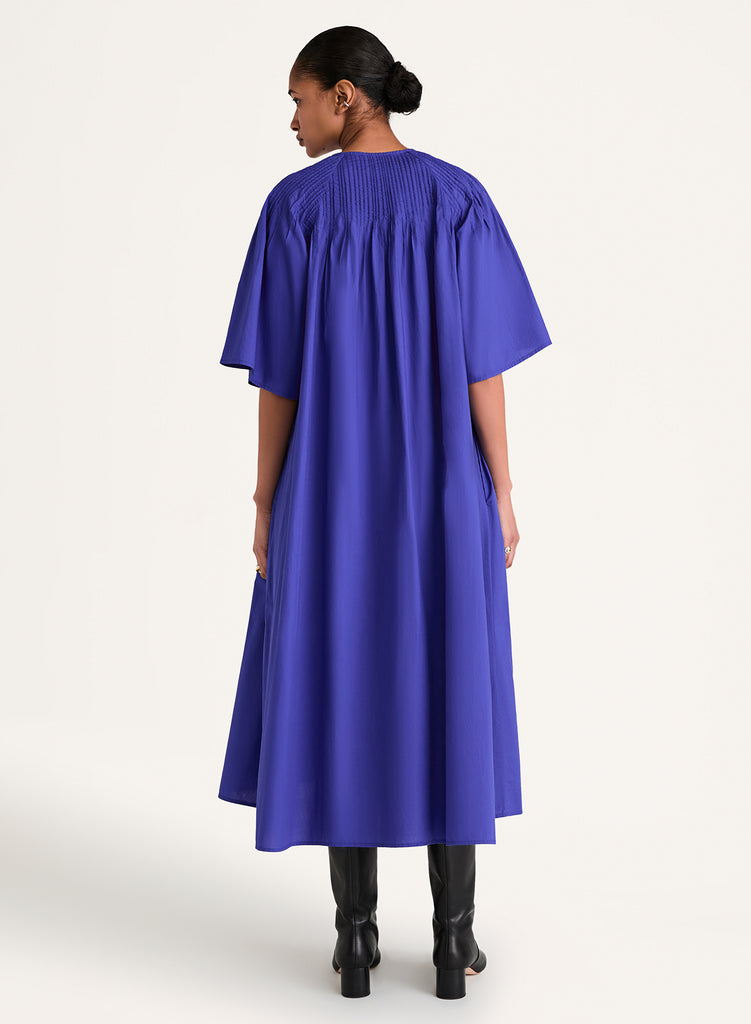 DRESSES/JUMPSUITS Odyssey Dress in Lapis Merlette
