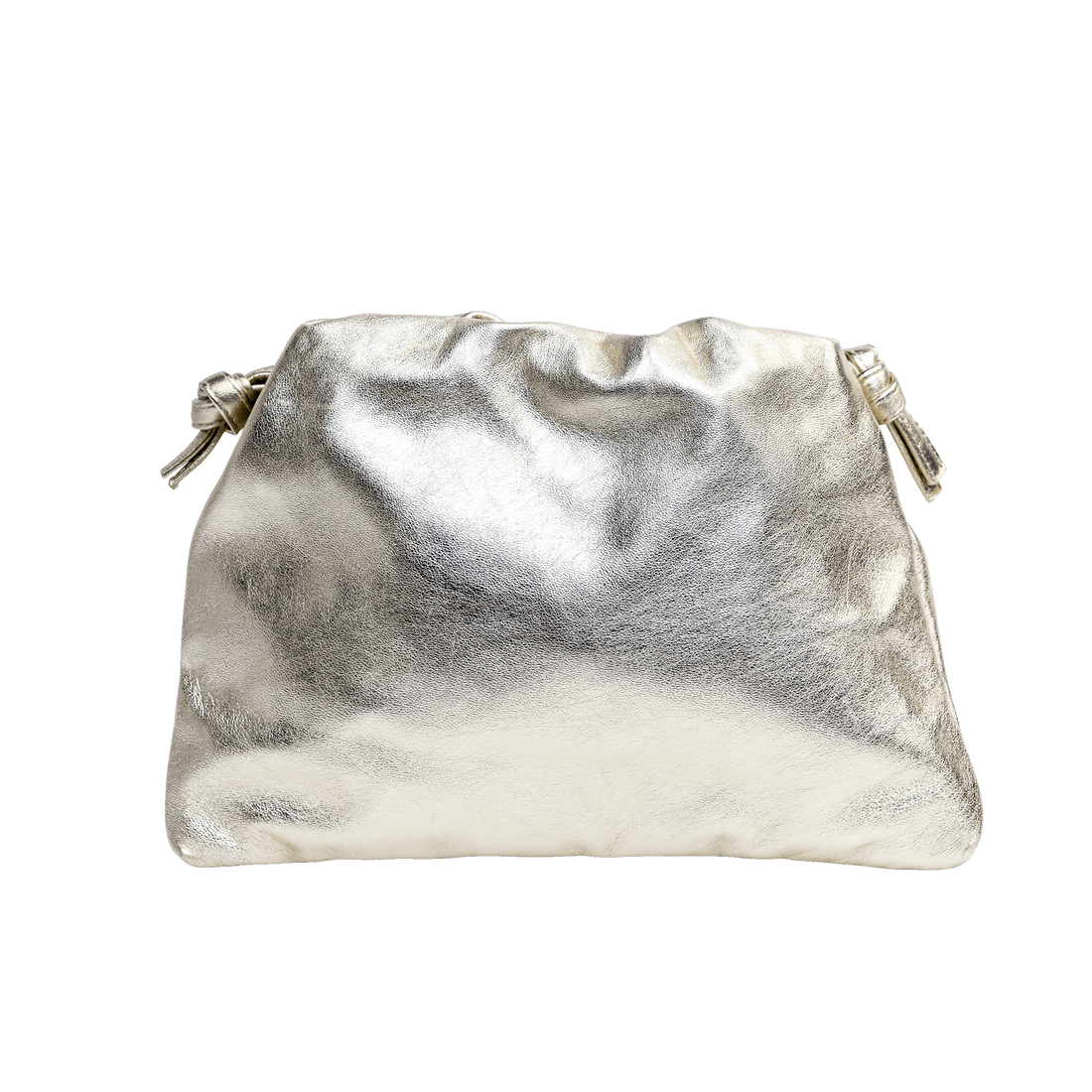 HANDBAGS Monica Clutch in Champagne Lemiz