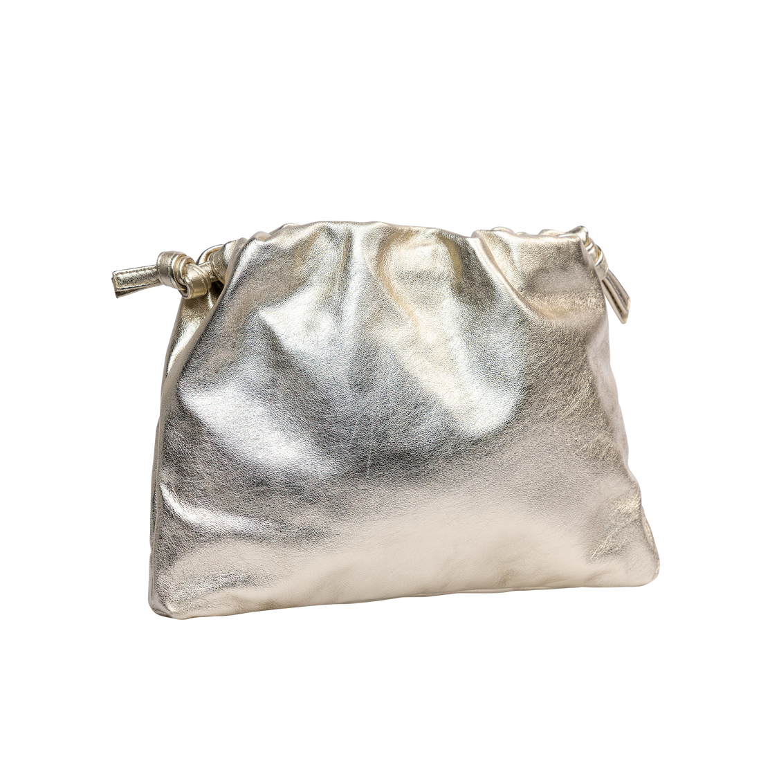 HANDBAGS Monica Clutch in Champagne Lemiz