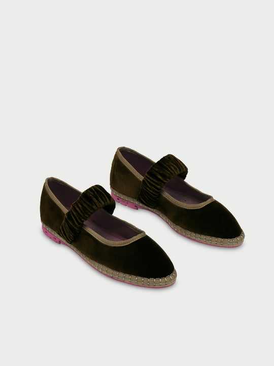 SHOES MAFALDA ULLA MARY JANE IN BROWN Flabelus