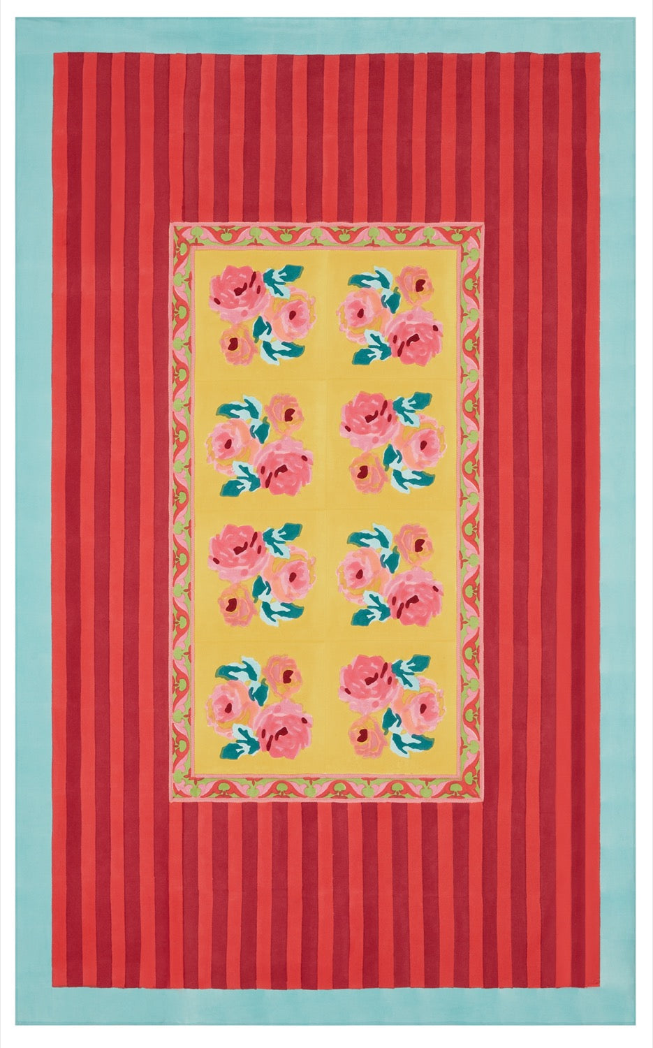 TABLETOP NIZAM SULPHUR RECT TABLECLOTH LISA CORTI