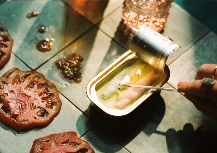 CANDLES/HOME FRAGRANCE TINNED FISH CANDLE TINNED CANDLE