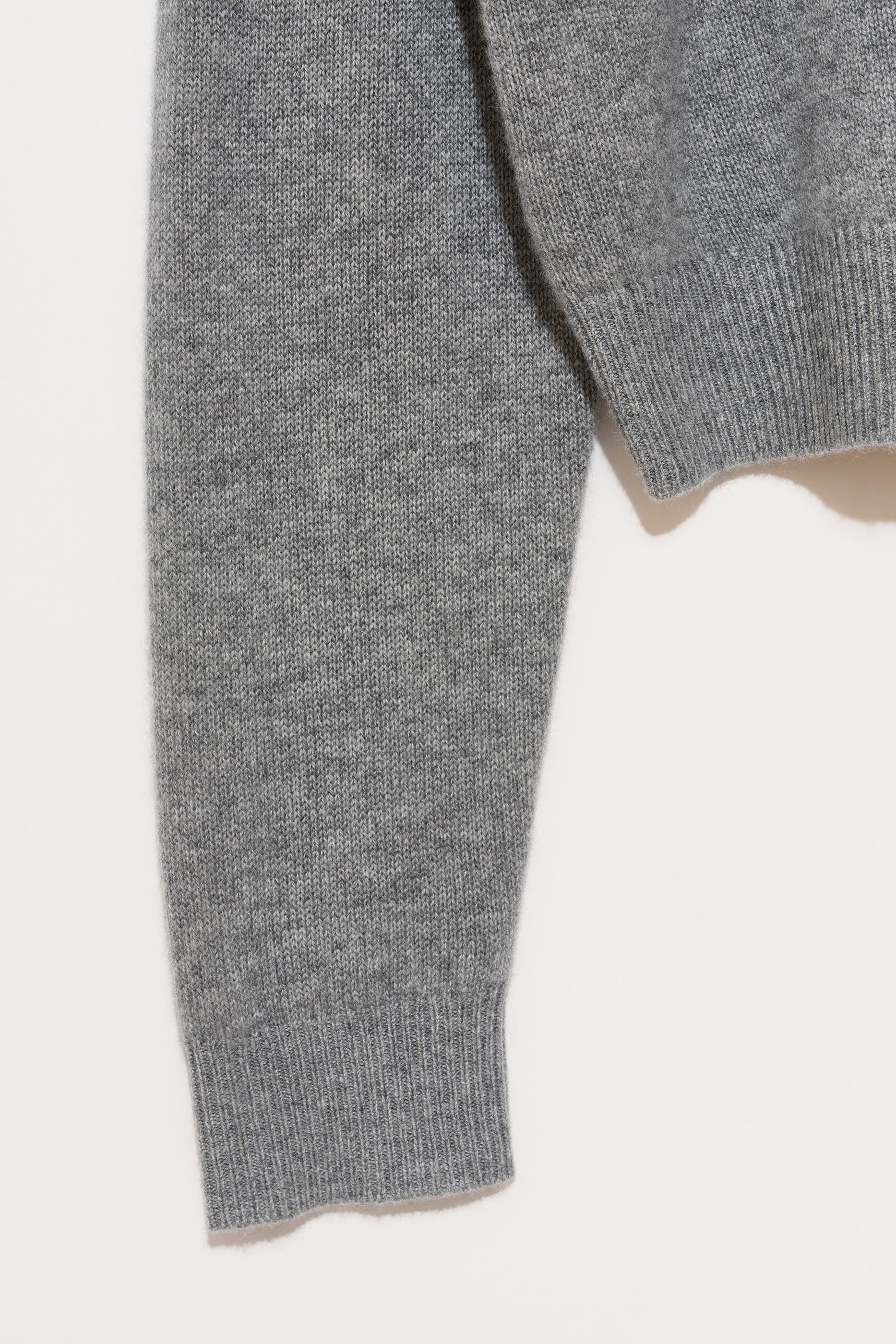 SWEATERS Marin Sweater in Grey Melange Organic by John Patrick